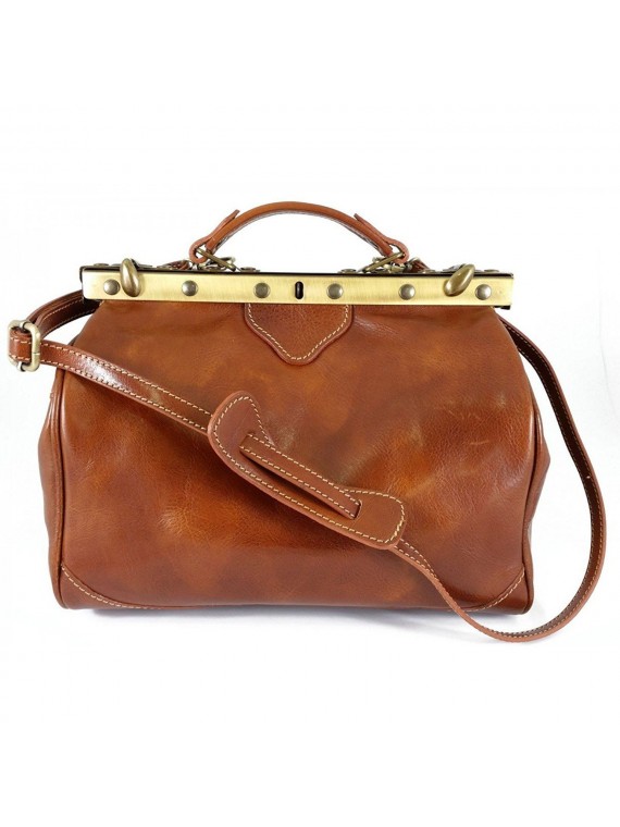 Made in Italy Leder Doktortasche 